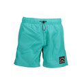 Karl Lagerfeld Verde Polyester Men Swim Boxer