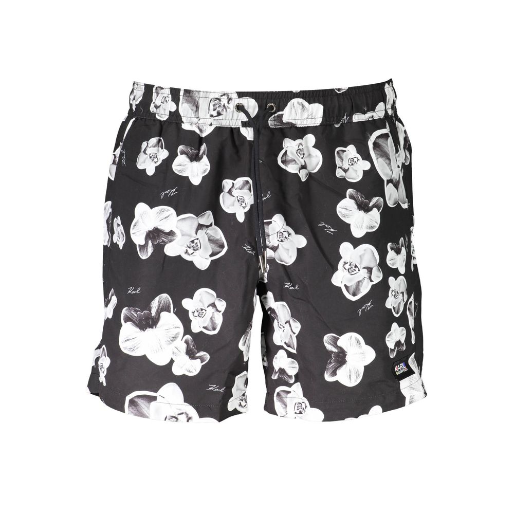 Karl Lagerfeld Schwarze Polyester-Badebekleidung