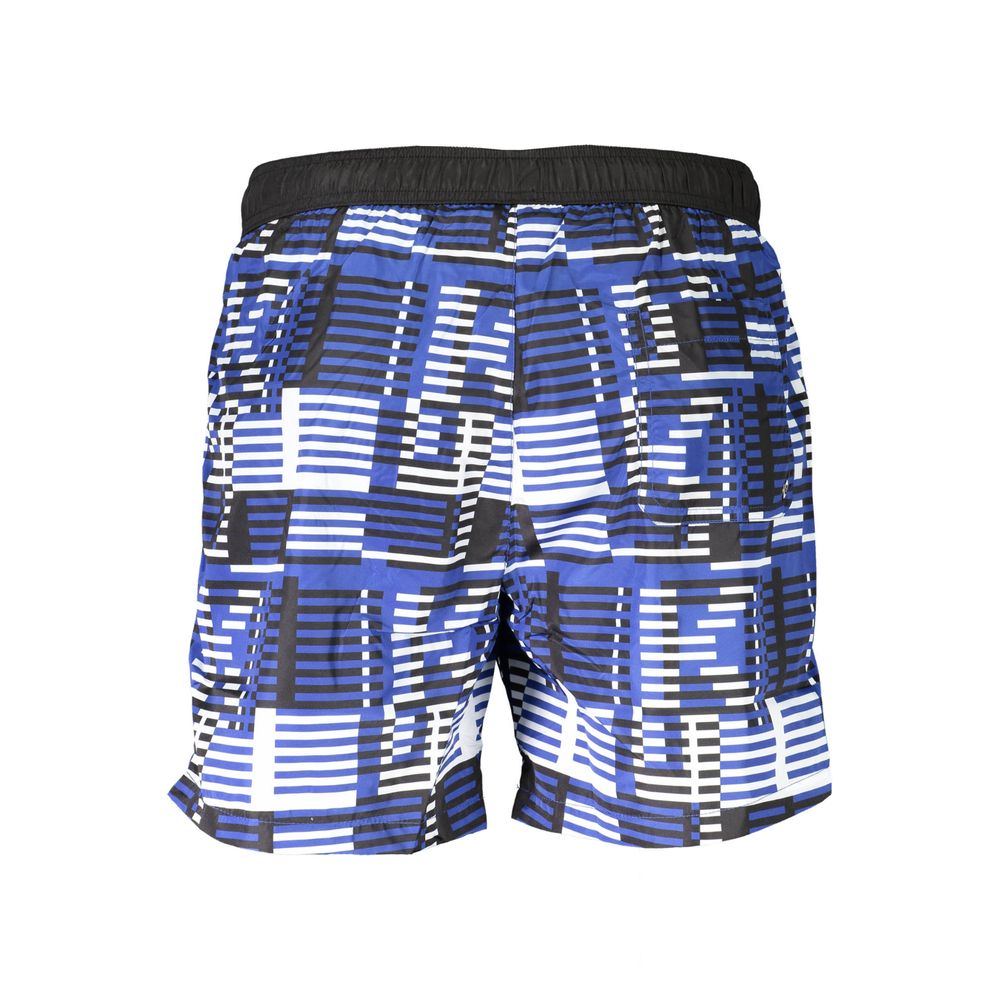 Karl Lagerfeld Blaue Polyester-Badebekleidung