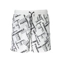 Karl Lagerfeld Bianco Polyester Men's Swim Boxer