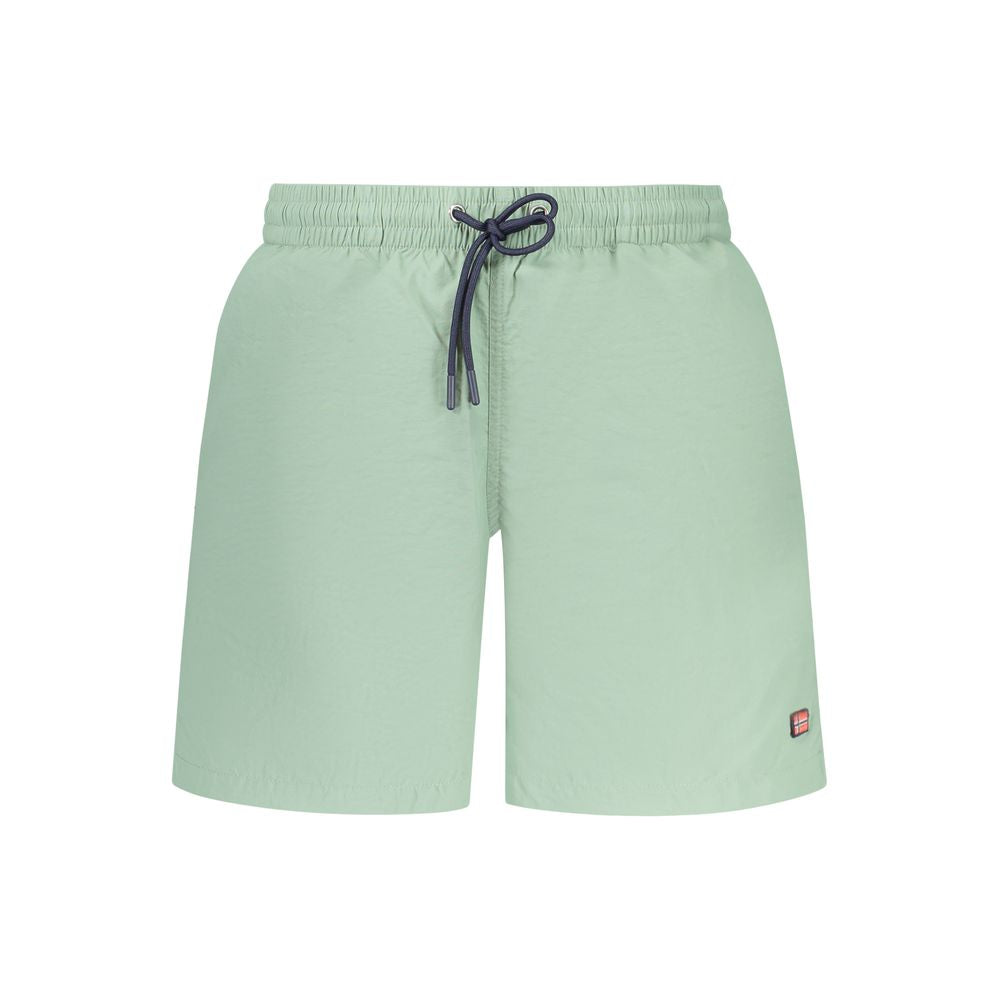 Norway 1963 Grüne Polyamid-Badebekleidung