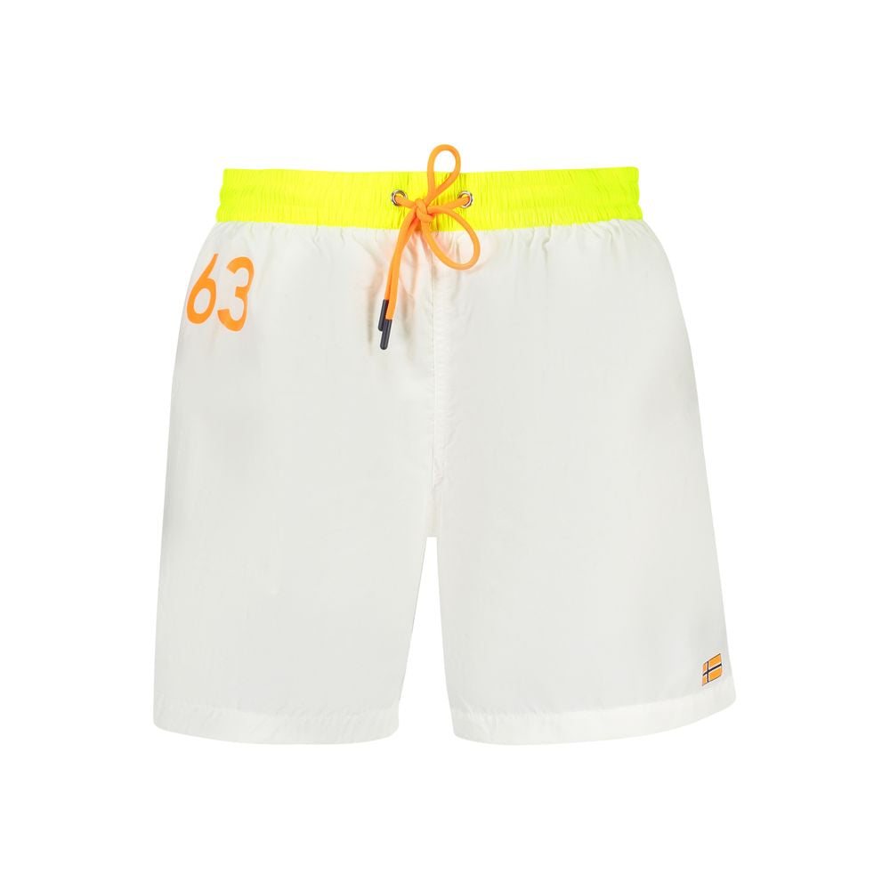 Norway 1963 Weiße Polyamid-Badebekleidung