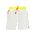 Norway 1963 White Polyamide Men's Swim Trunk