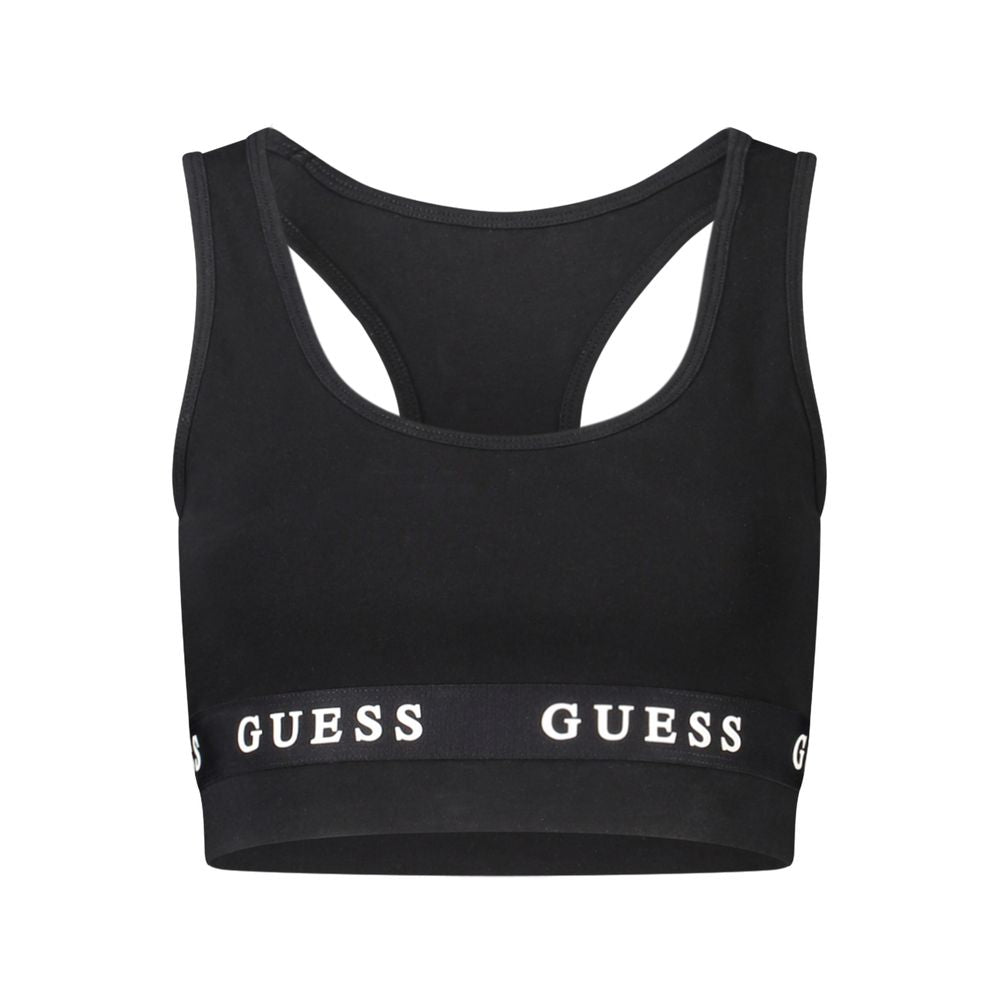 Guess Jeans Schwarzes Baumwollhemd