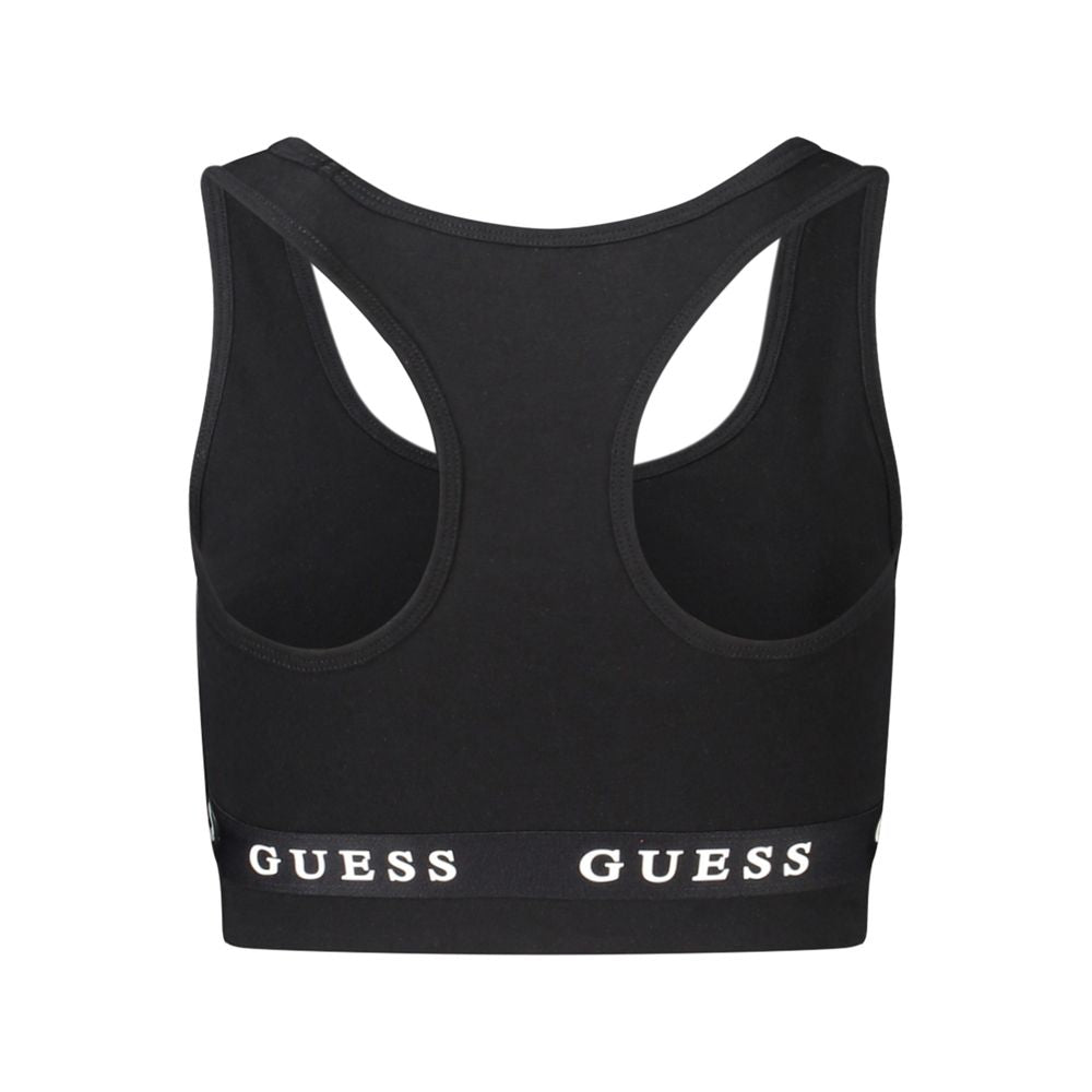 Guess Jeans Schwarzes Baumwollhemd