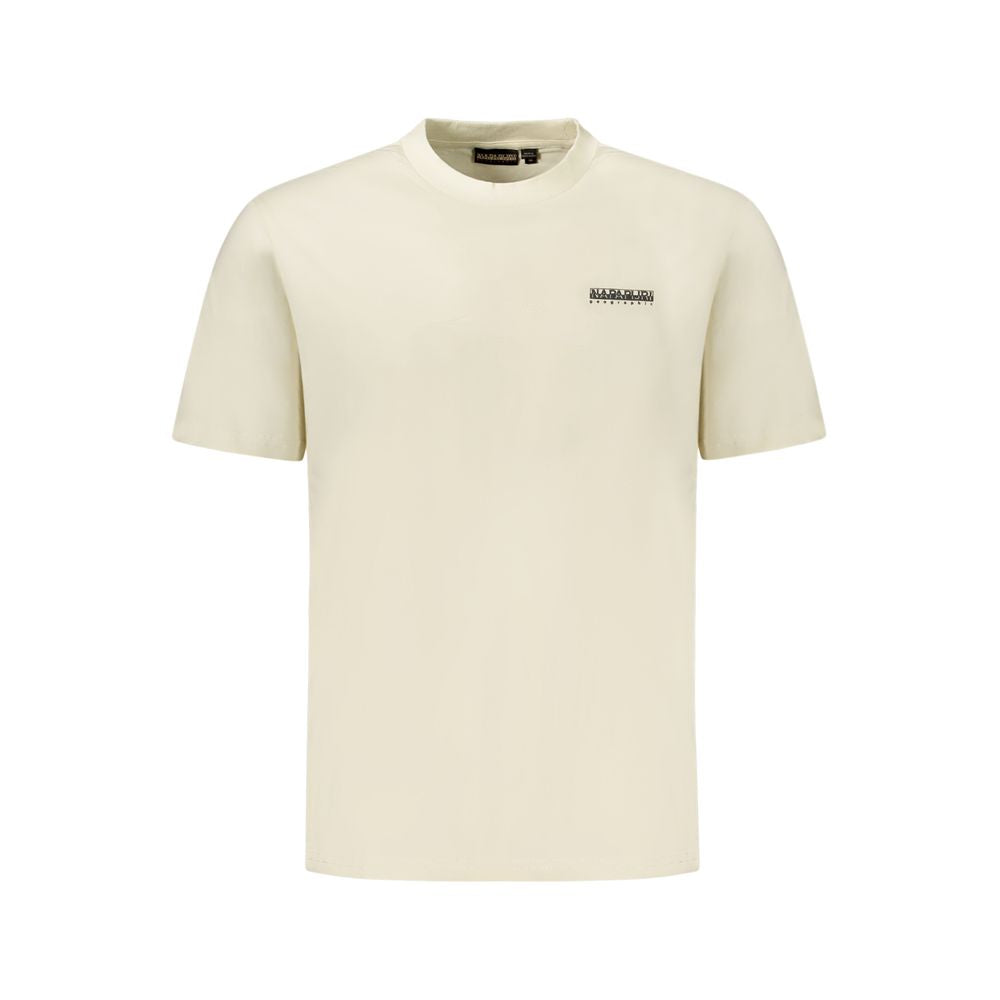 Napapijri Beige Baumwolle Männer T-Shirt