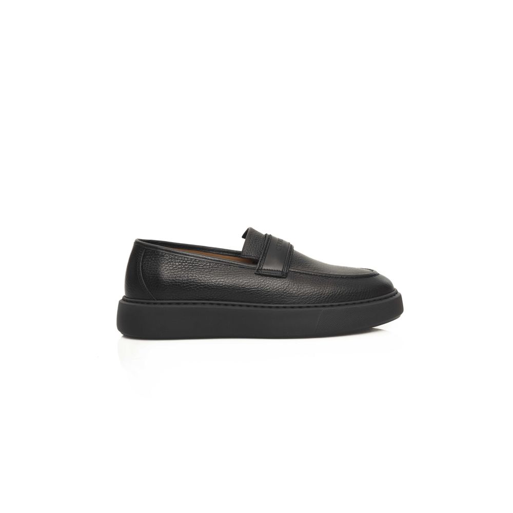 Cerruti 1881 Schwarzer Cowhide Loafer