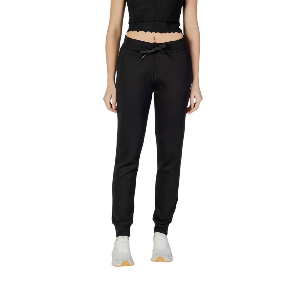 Armani Exchange Schwarze Baumwoll-Jogger Workout-Hose