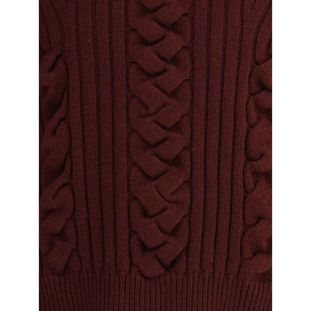 Alexander McQueen Pullover aus gemischter Wolle
