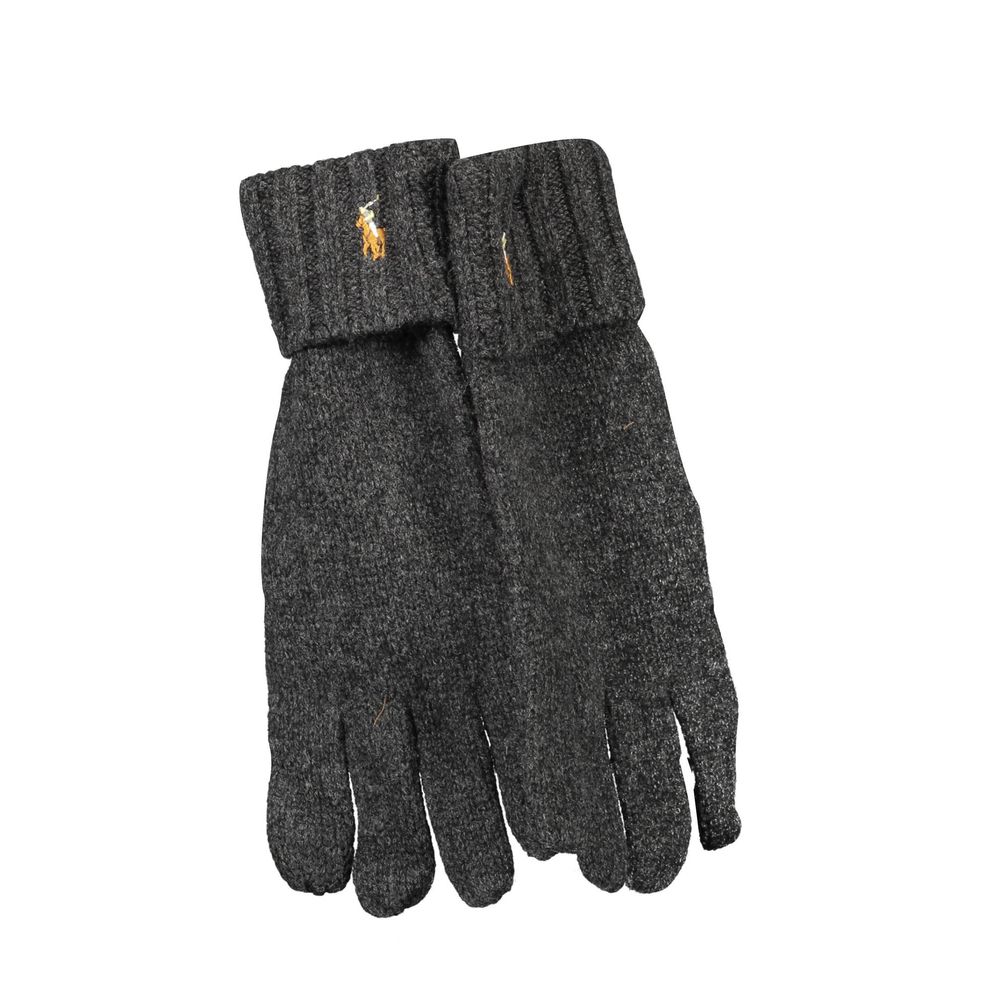 Ralph Lauren Handschuh aus grauer Wolle