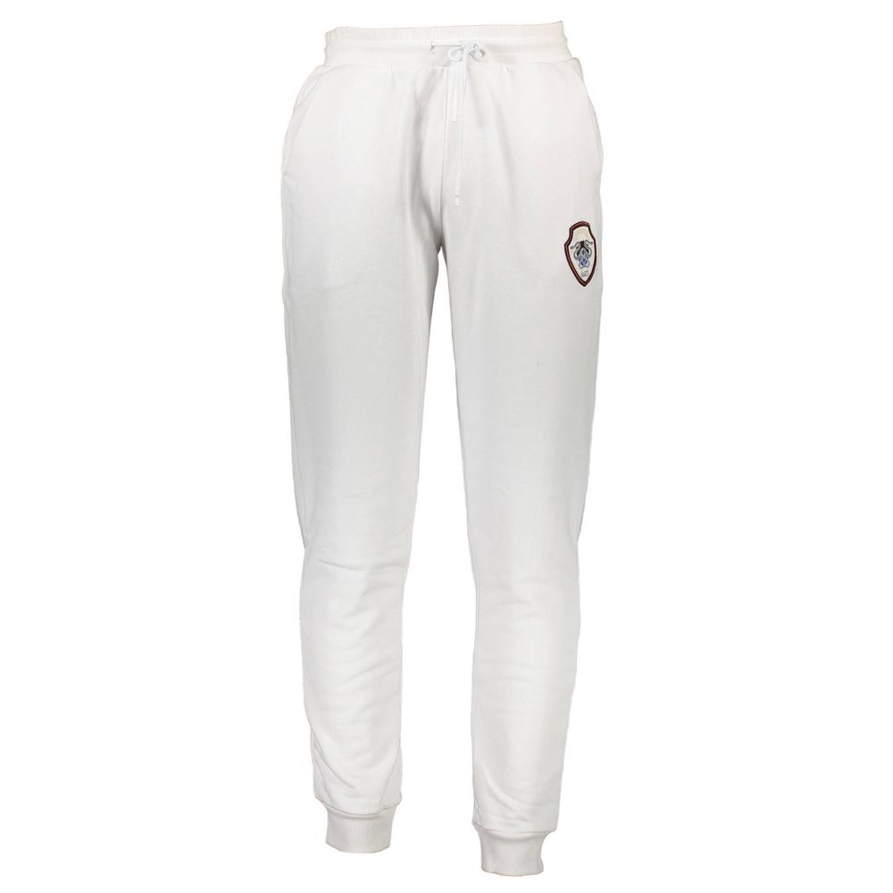 Cavalli Class Weiße Baumwollhose