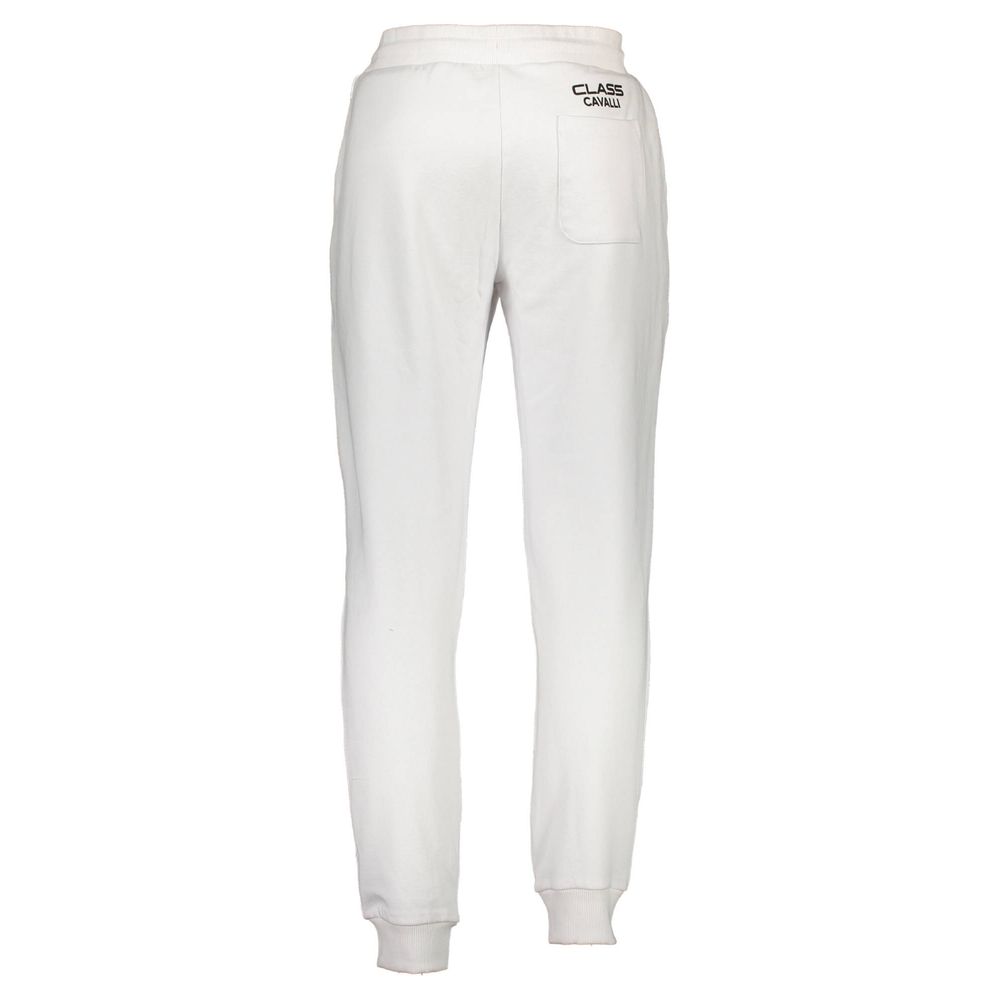 Cavalli Class Weiße Baumwollhose