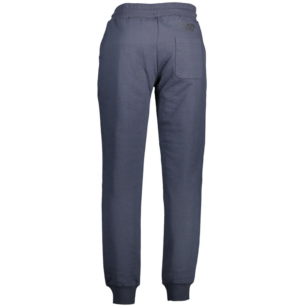Cavalli Class Blaue Baumwollhose