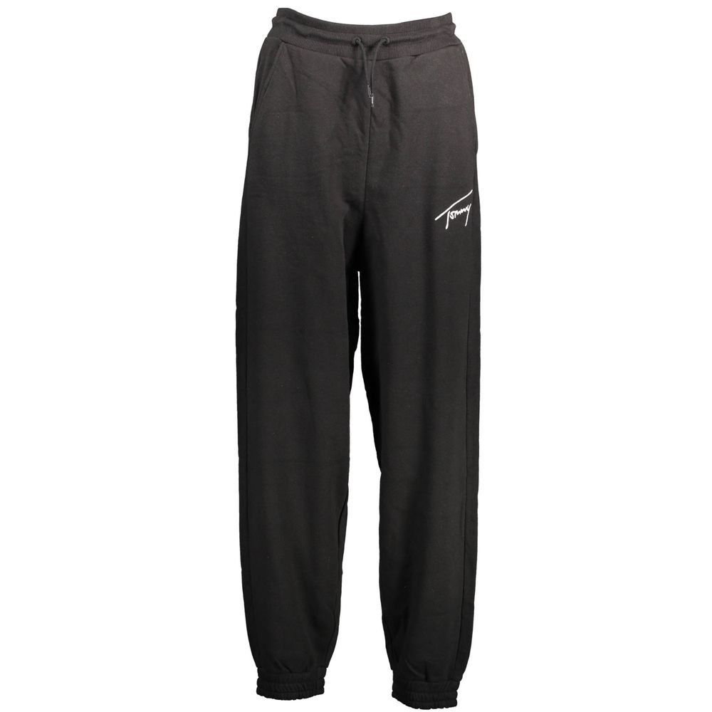 Tommy Hilfiger Schwarze Baumwollhose