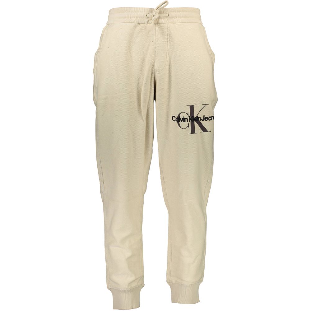 Calvin Klein Beige Baumwollhose