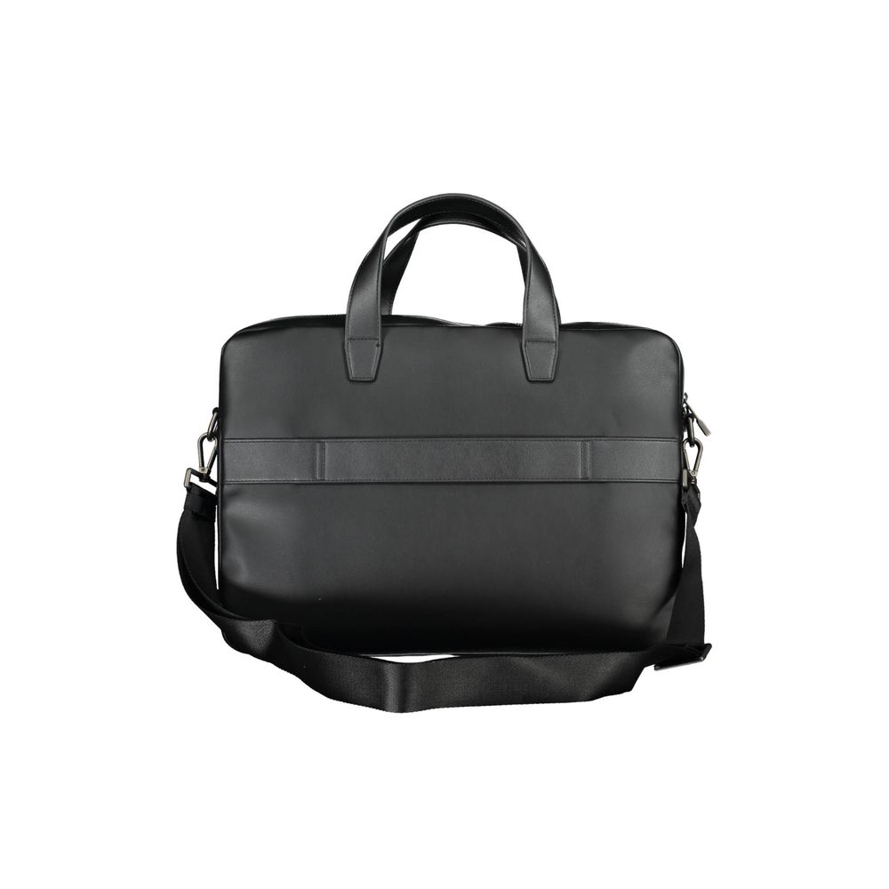 Tommy Hilfiger Schwarze Polyethylen-Handtasche