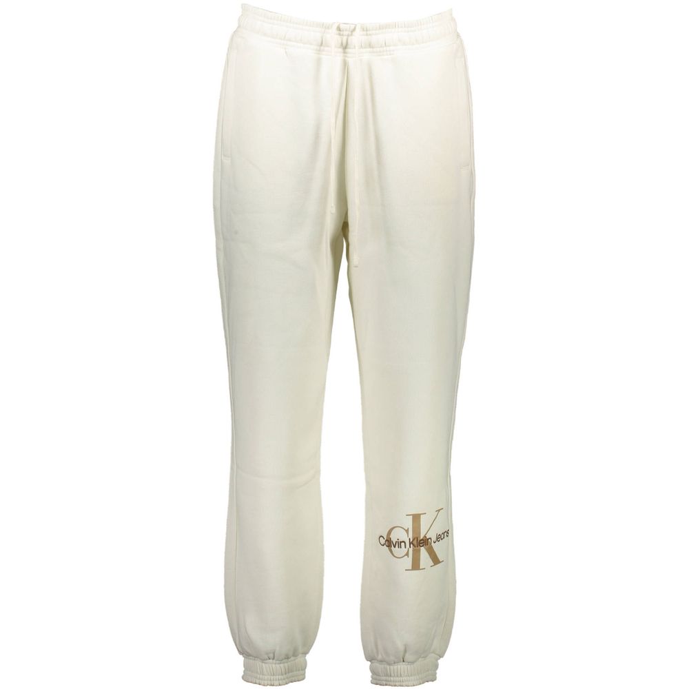 Calvin Klein Weiße Baumwollhose