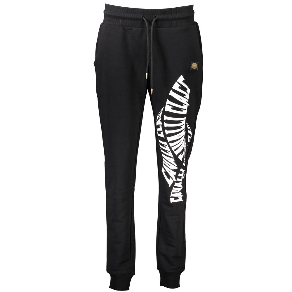 Cavalli Class Schwarze Baumwollhose