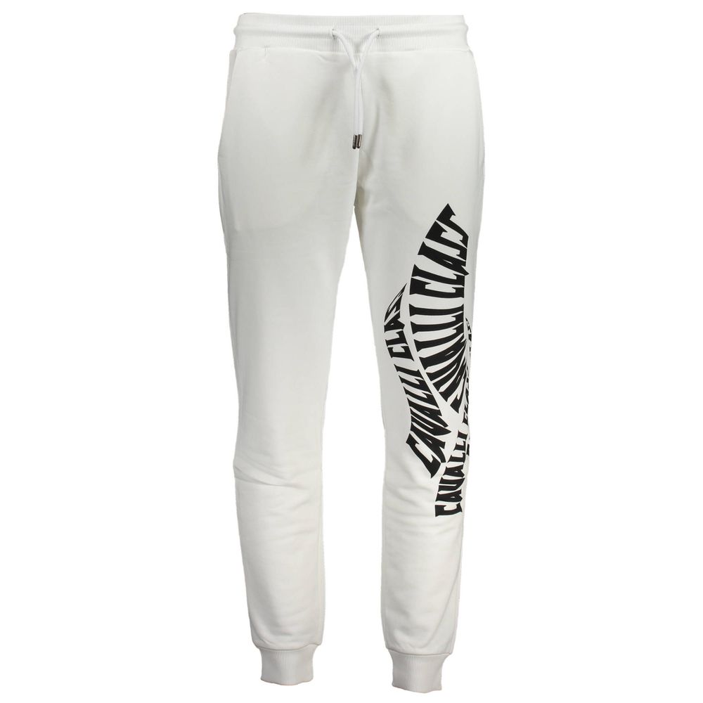 Cavalli Class Weiße Baumwollhose