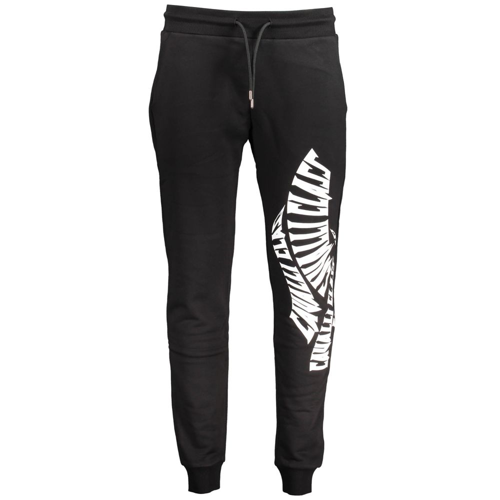 Cavalli Class Schwarze Baumwollhose