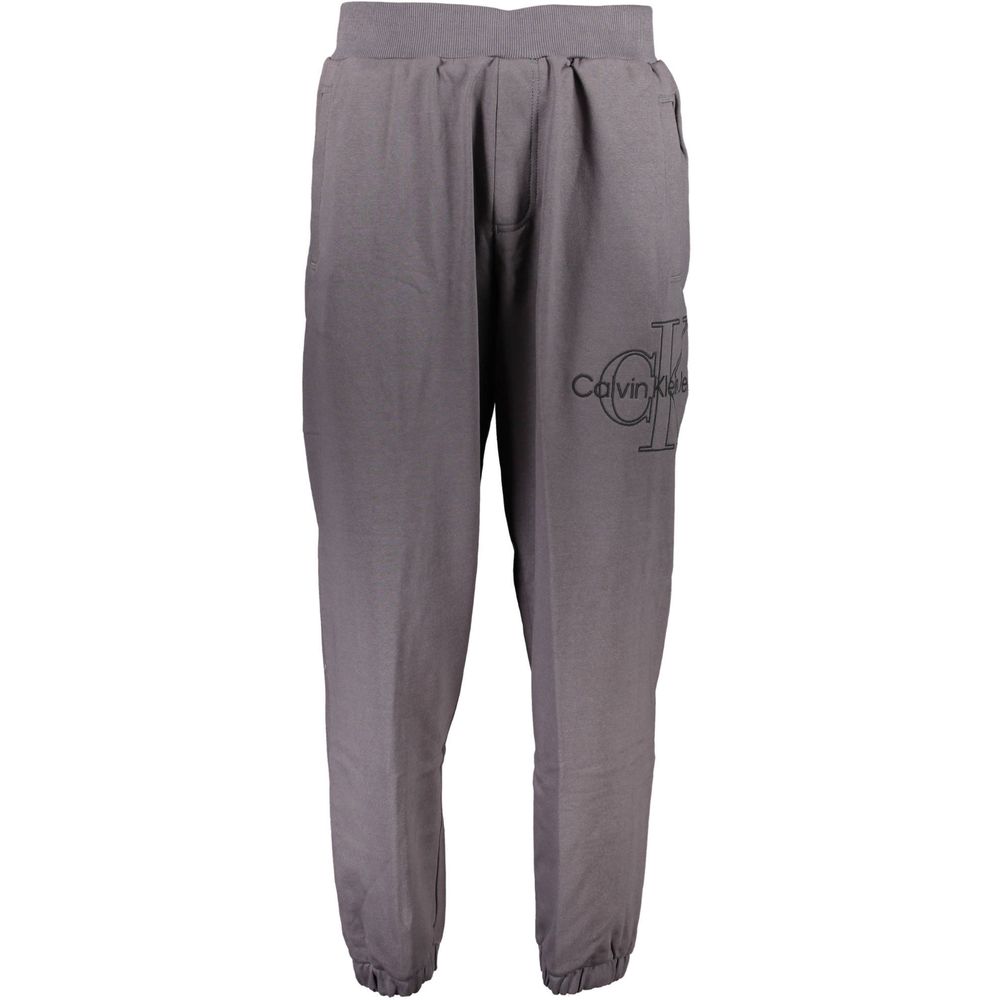 Calvin Klein Graue Baumwollhose