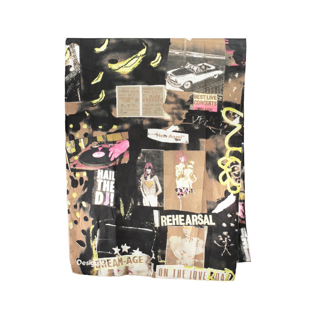 Desigual Schwarzes Polyester Accessoire