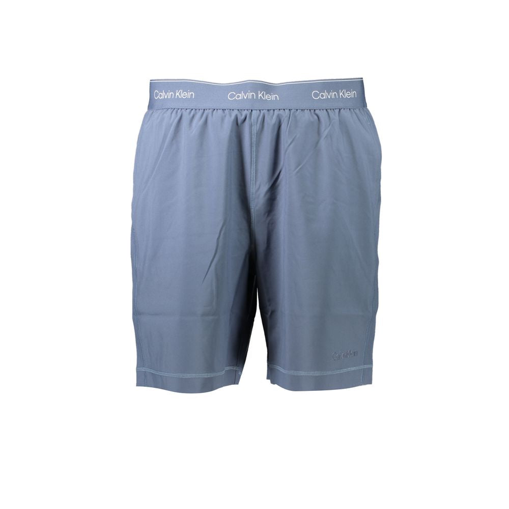 Calvin Klein Blaue Polyester-Hose