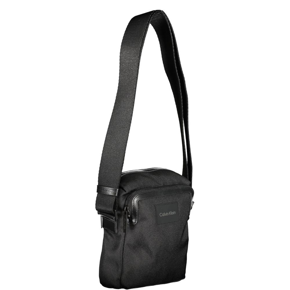 Calvin Klein Schwarze Polyester Handtasche