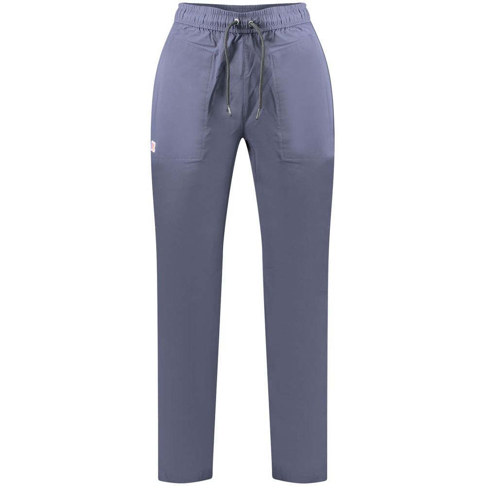 K-WAY Blaue Elastan-Hose