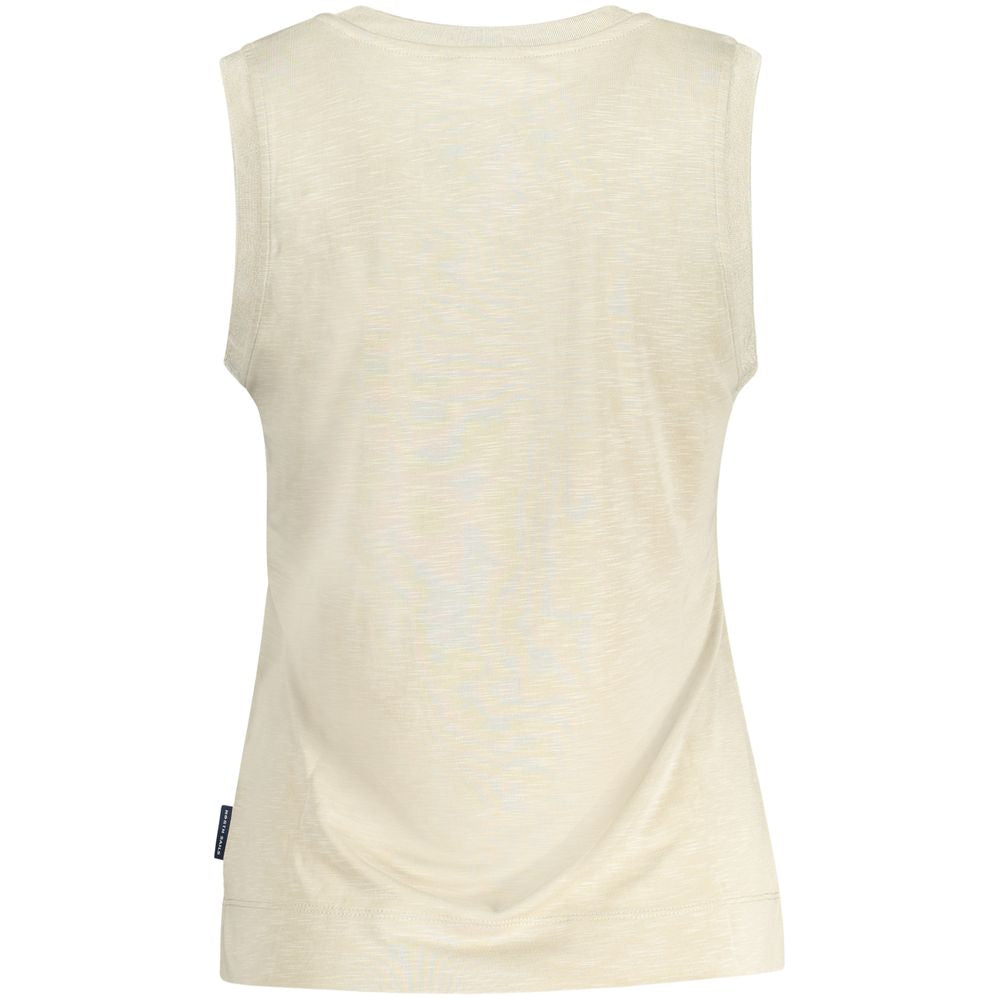 North Sails Beigefarbenes Polyester-Tank-Top