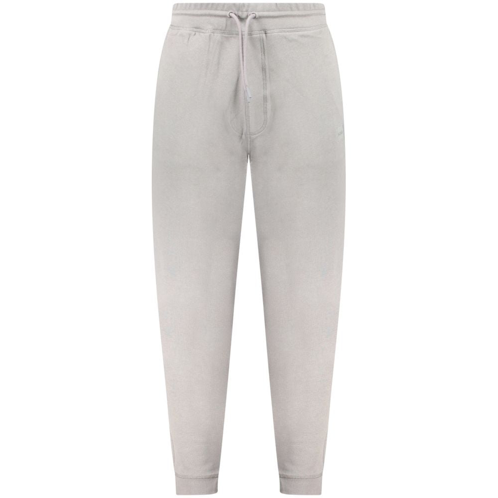 Hugo Boss Graue Baumwollhose