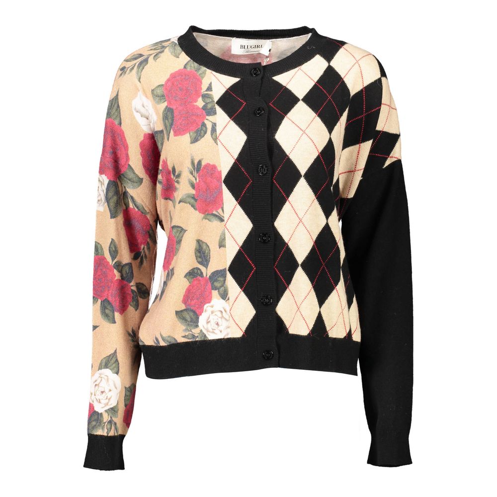 Blugirl Beigefarbener Baumwollpullover