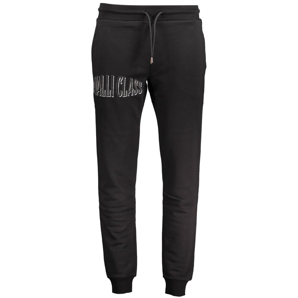 Cavalli Class Schwarze Baumwollhose