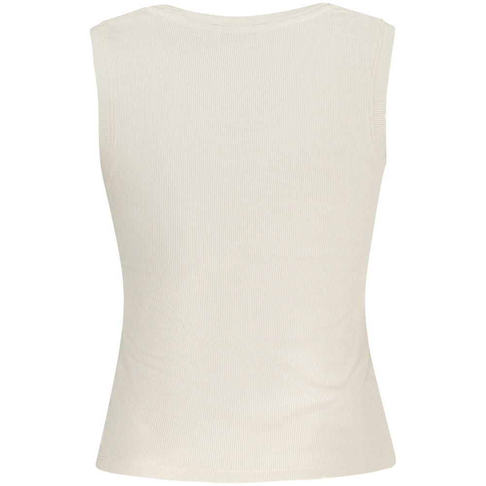 Tommy Hilfiger Beigefarbenes Baumwoll-Tank-Top