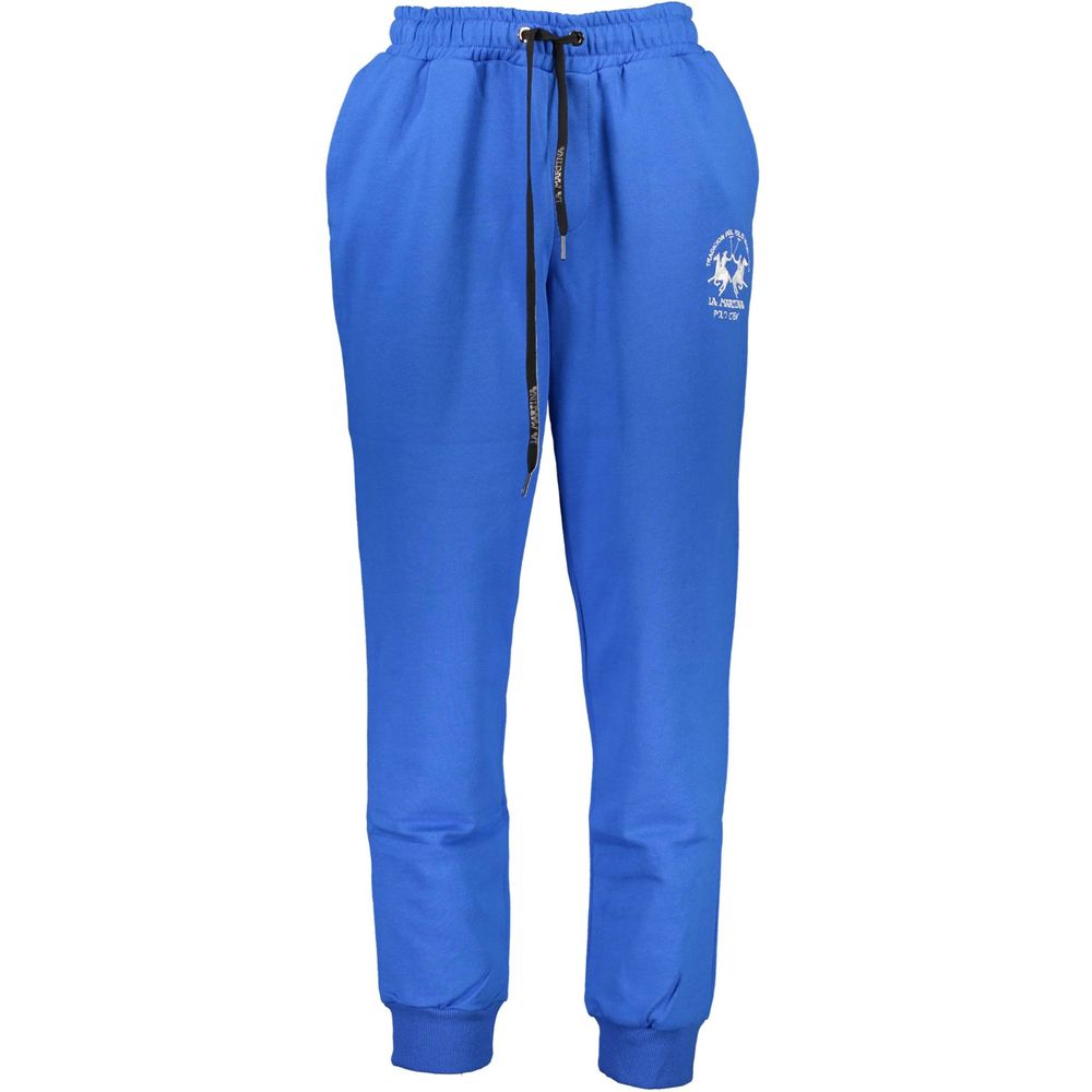 La Martina Blaue Baumwollhose