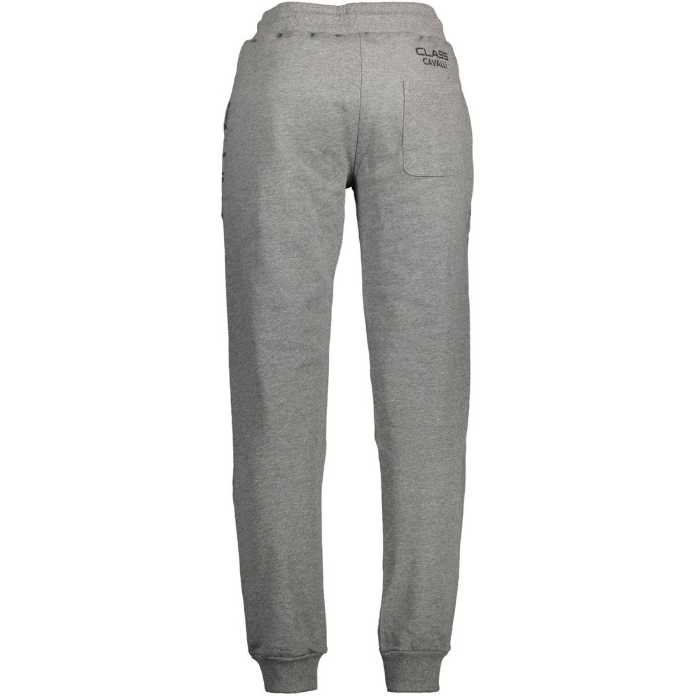 Cavalli Class Graue Baumwollhose