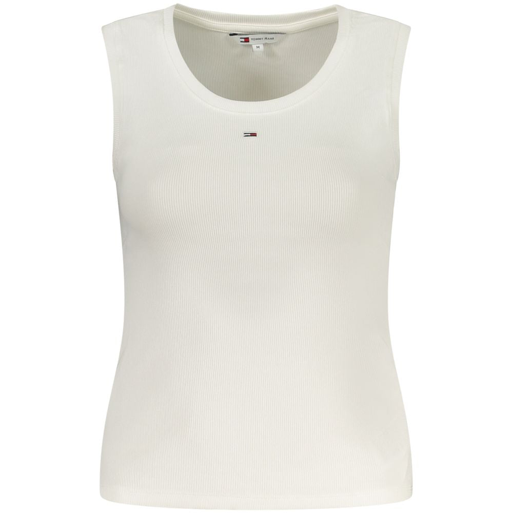 Tommy Hilfiger Weißes Baumwoll-Tank-Top