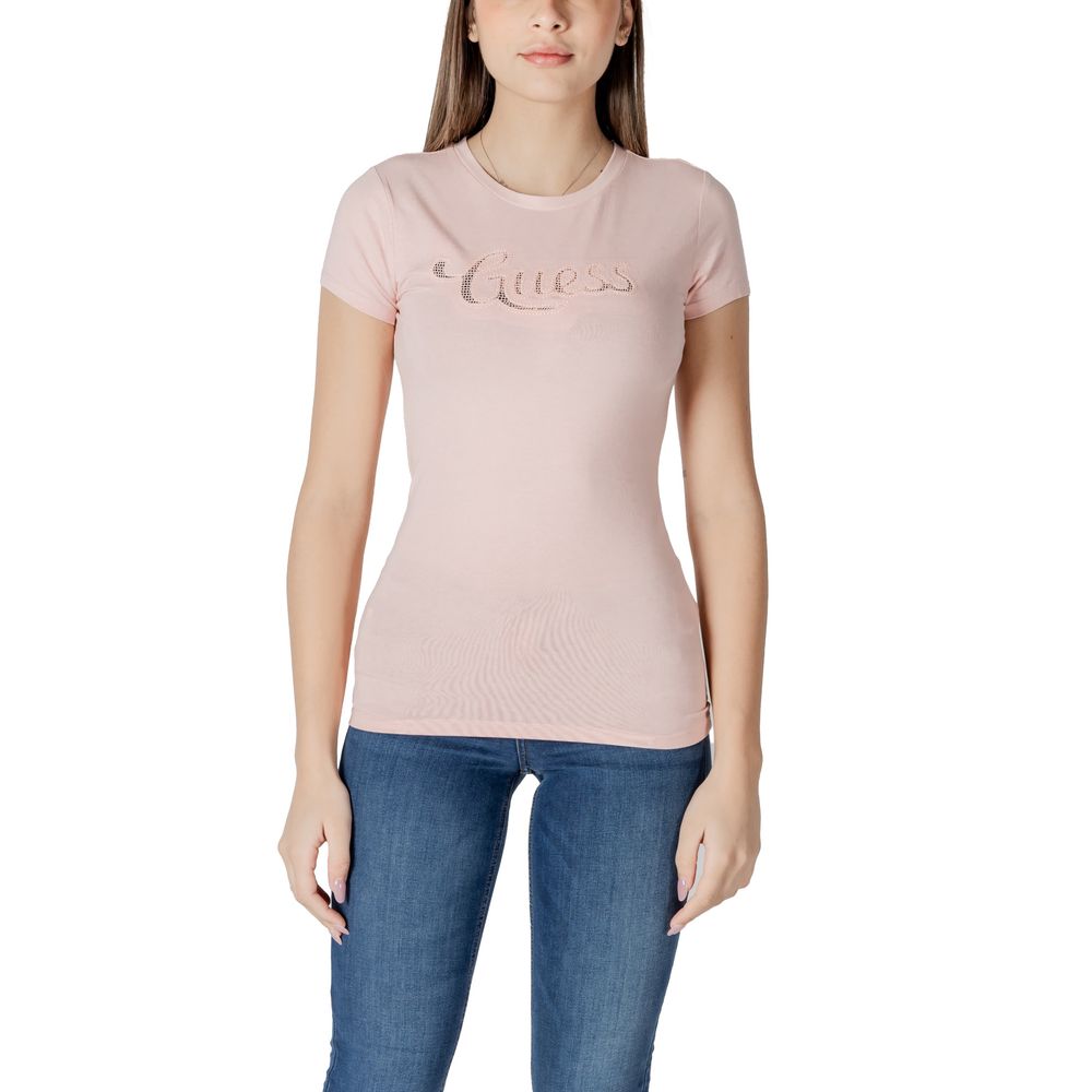 Guess Multicolor T-Shirt aus Baumwolle