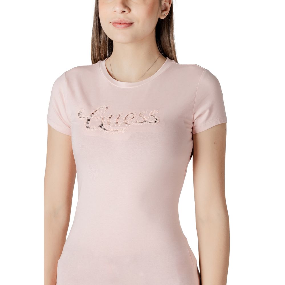 Guess Multicolor T-Shirt aus Baumwolle