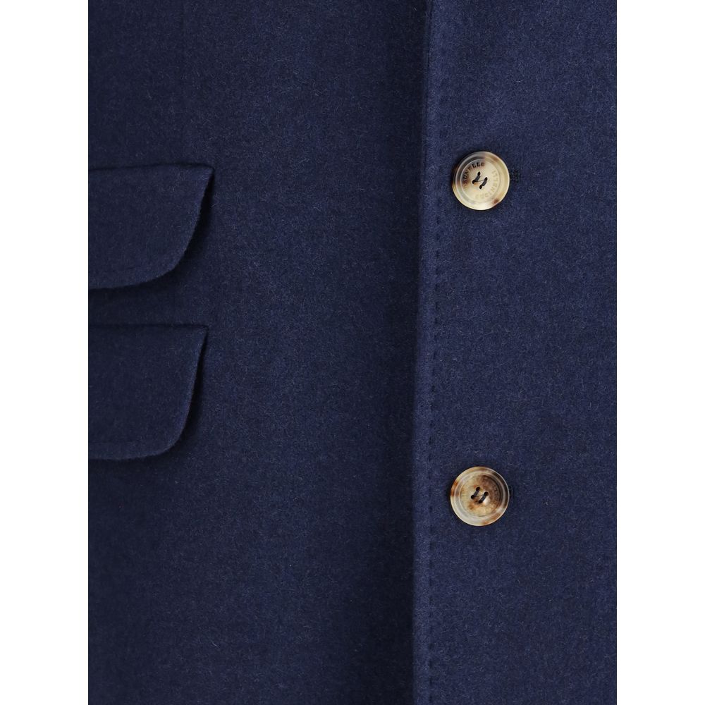 Brunello Cucinelli Leichter Stoffmantel