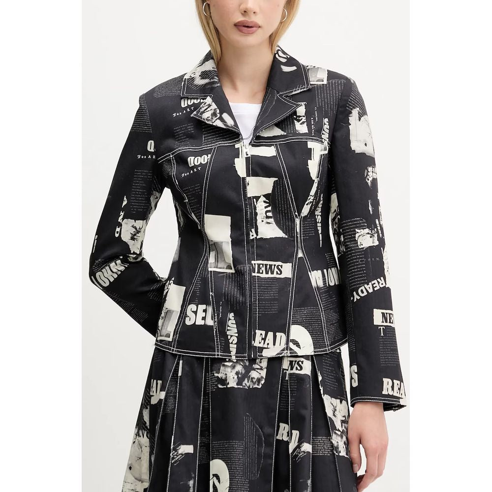 Desigual Schwarze Baumwolljacken &amp