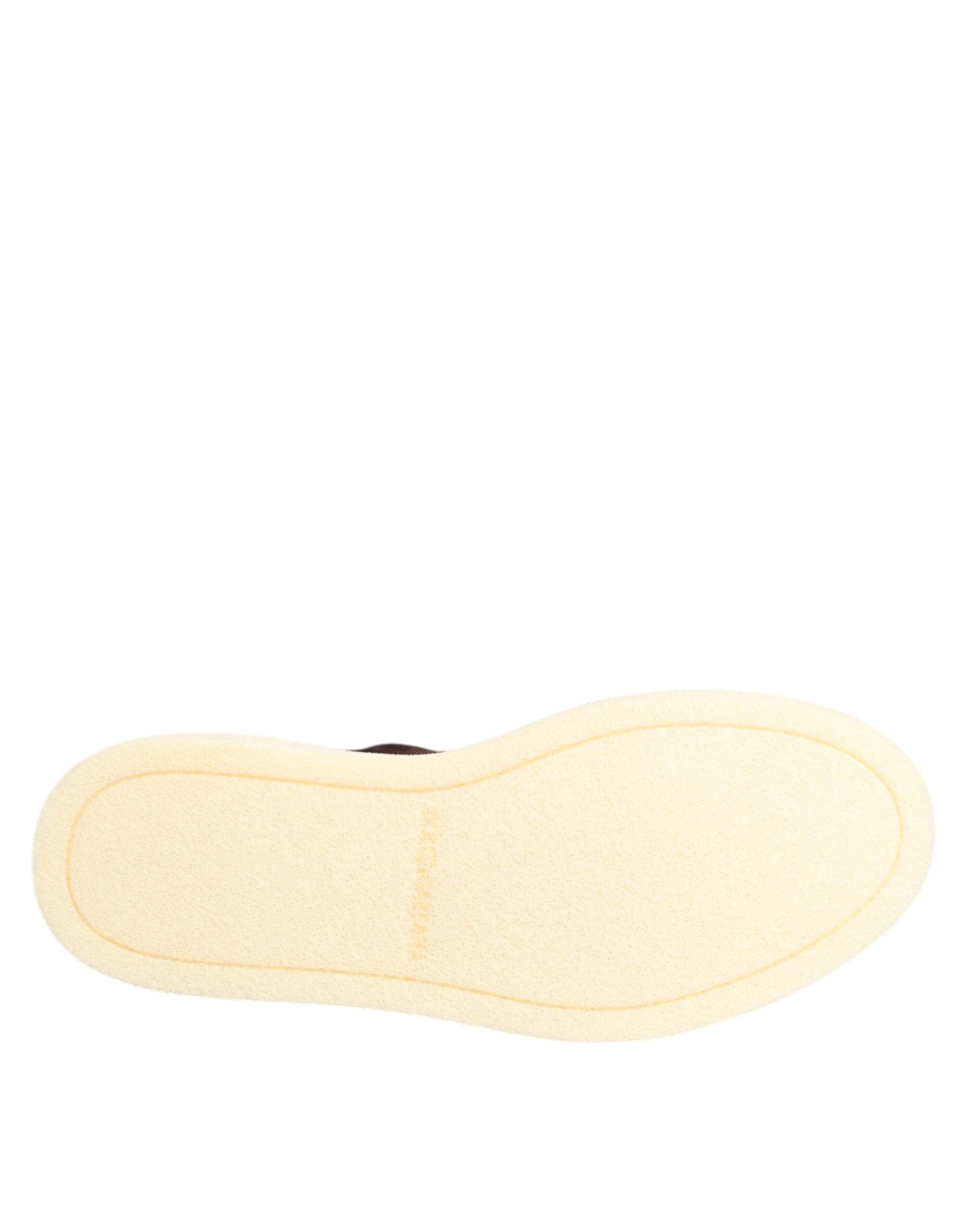 Dolce & Gabbana Braune Wildleder Schnürstiefel kurze Schuhe