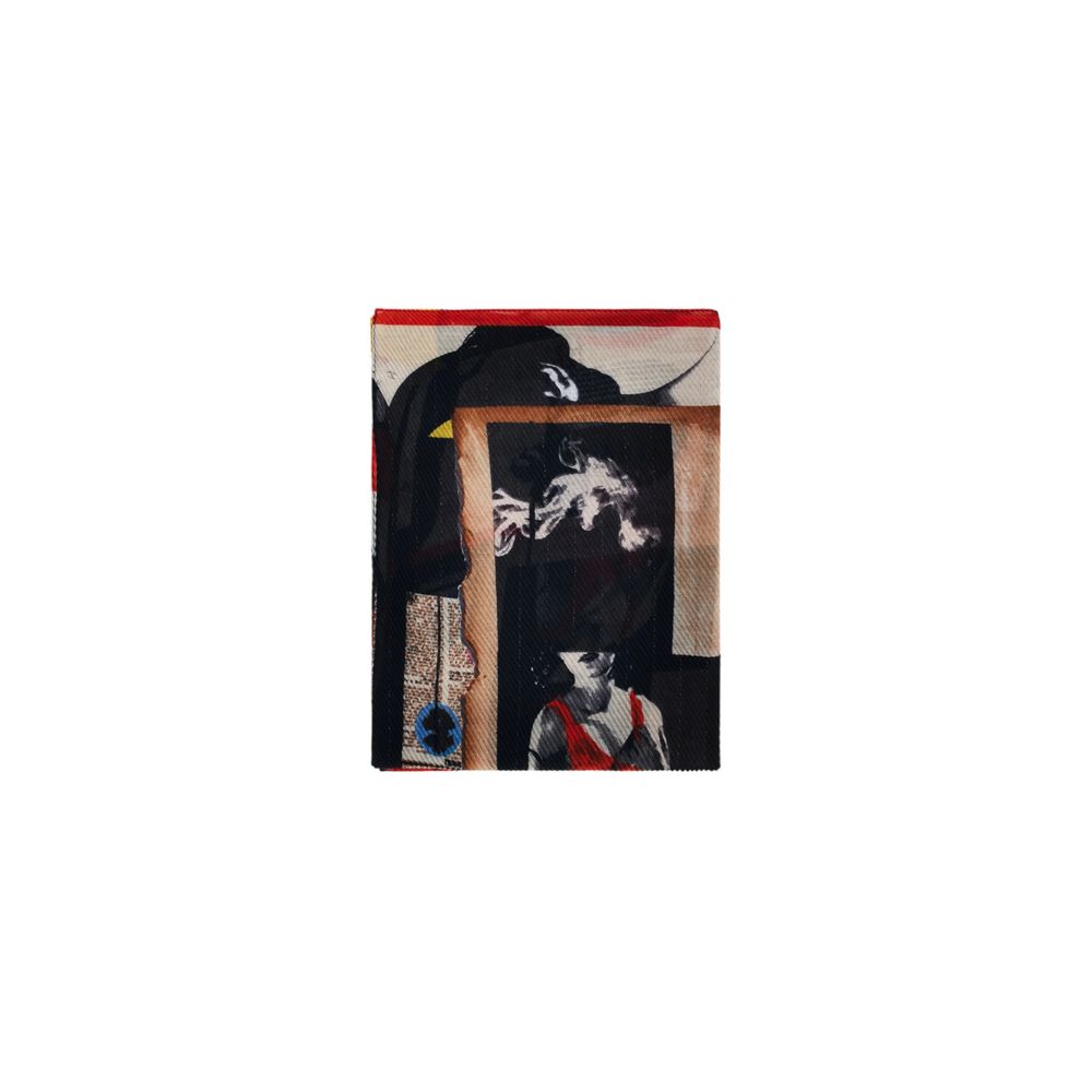 Desigual Grüner Polyester-Schal