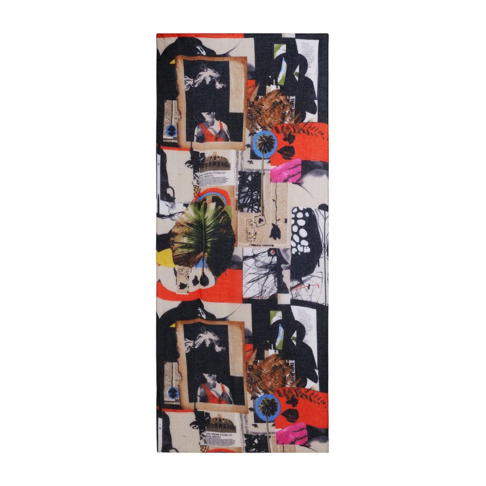 Desigual Grüner Polyester-Schal