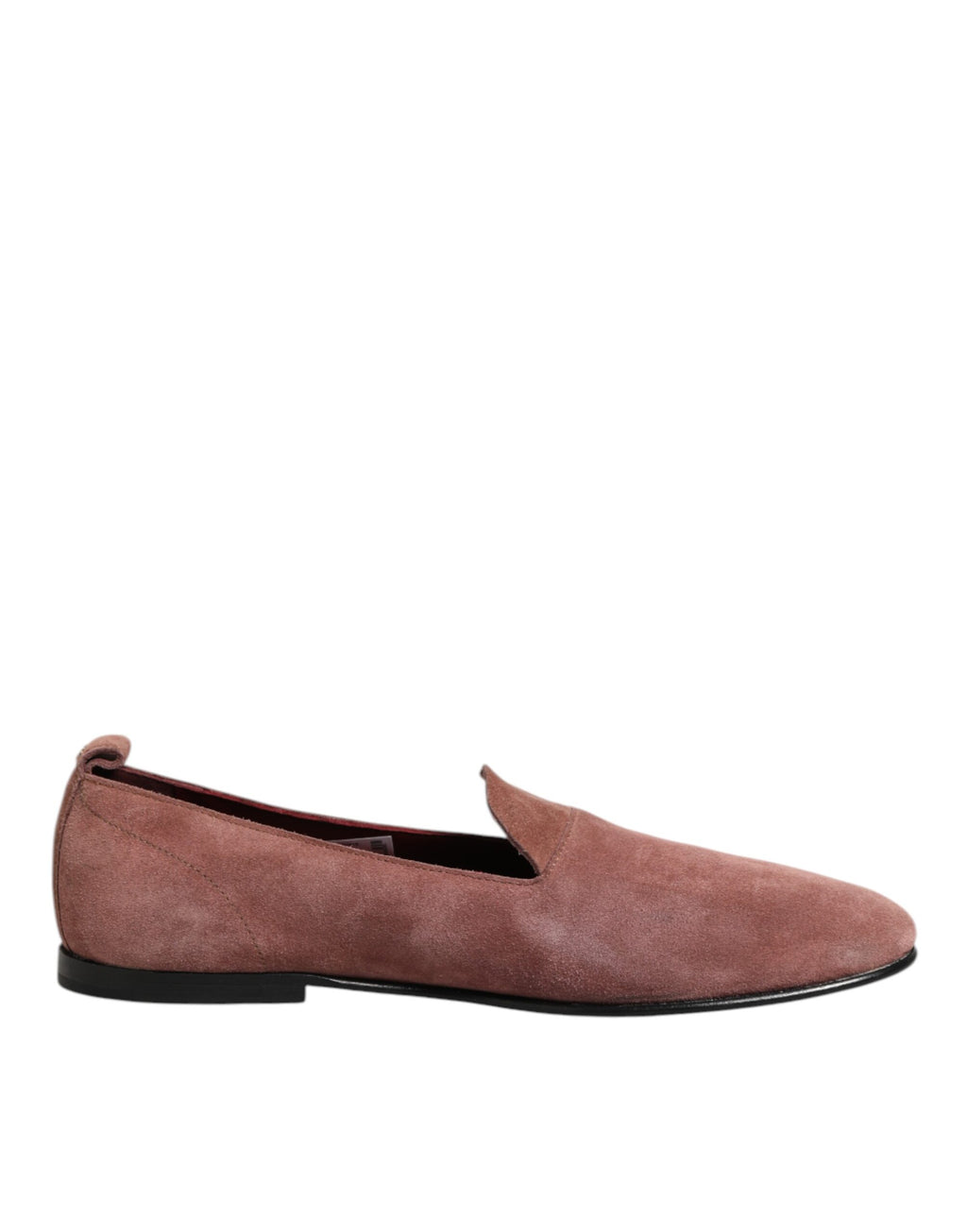 Dolce & Gabbana Rosa Wildleder Loafers Formal Männer Kleid Schuhe