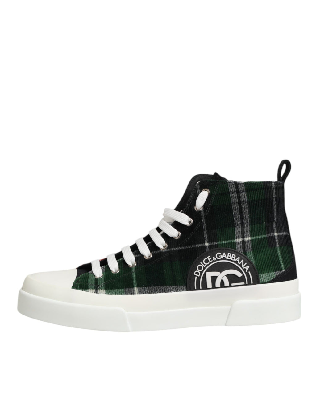 Dolce & Gabbana Multicolor Katoenen High Top Heren Sneakers Schoenen