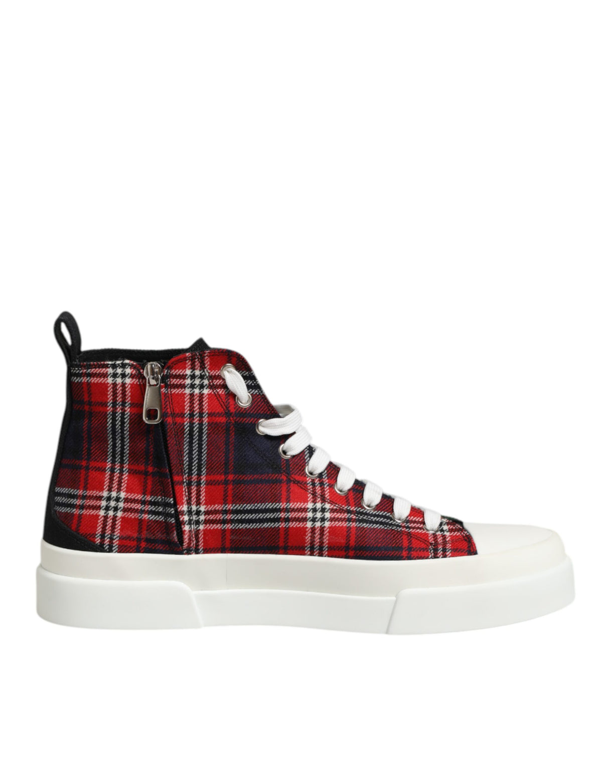 Dolce & Gabbana Multicolor Katoenen High Top Heren Sneakers Schoenen