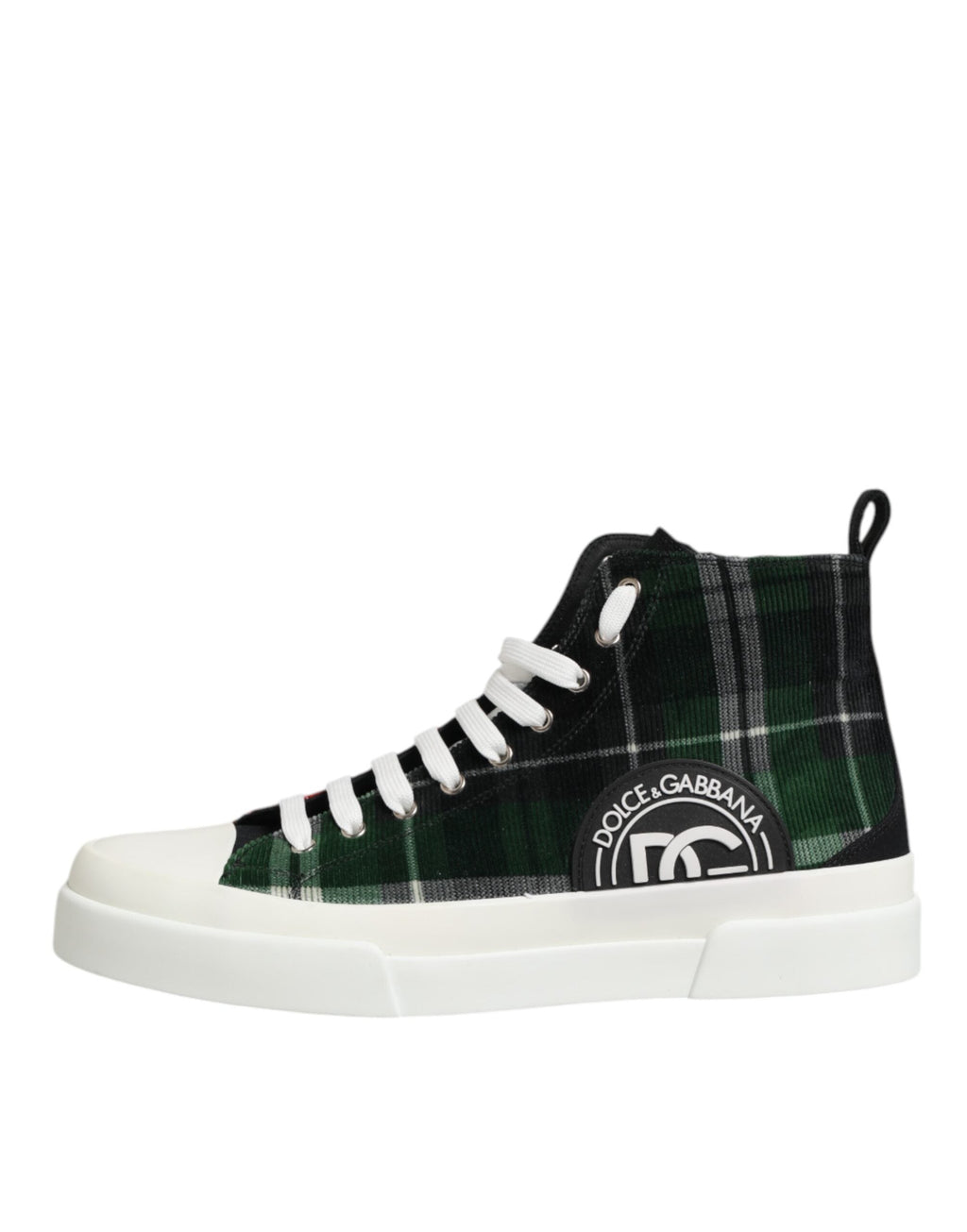 Dolce & Gabbana Multicolor DG Logo Männer High Top Turnschuhe Schuhe