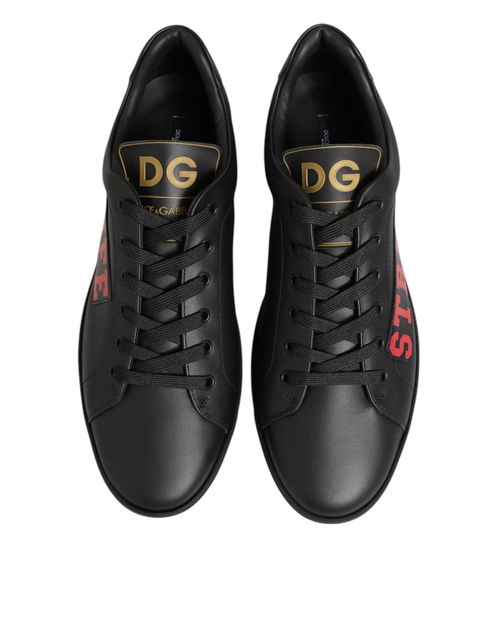 Dolce & Gabbana Zwarte Street Life Lage Heren Sneakers Schoenen
