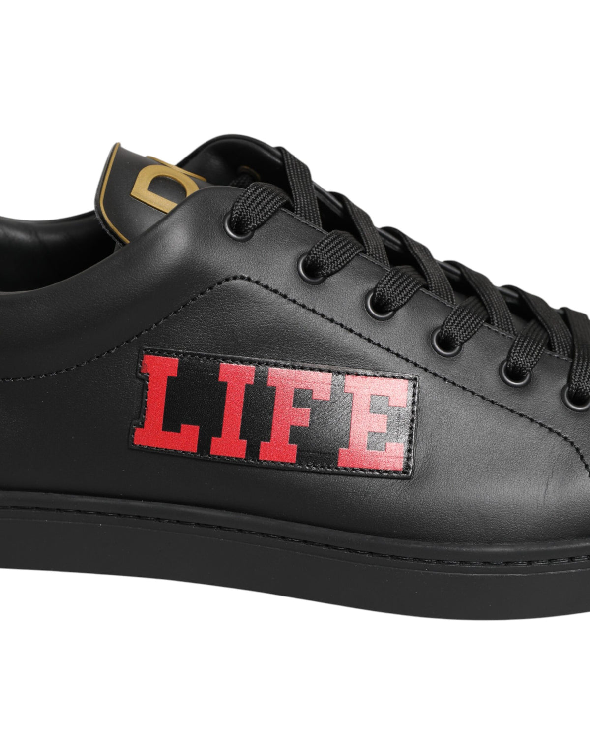 Dolce & Gabbana Zwarte Street Life Lage Heren Sneakers Schoenen